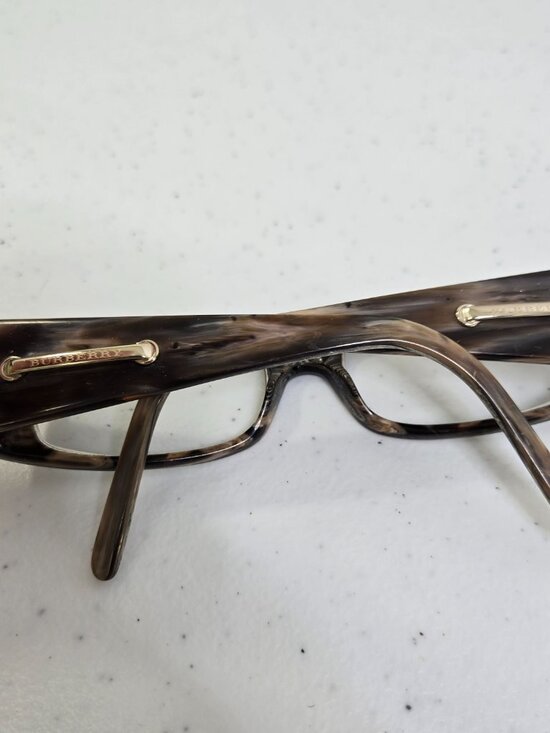 Burberry Glasses Tortoise Shell Brown Chunky Plastic Italy 2051 3096 50 16 130 main image 10